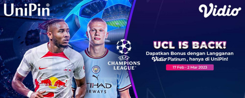 Nonton Bola Dapet Bonus dari UniPin!